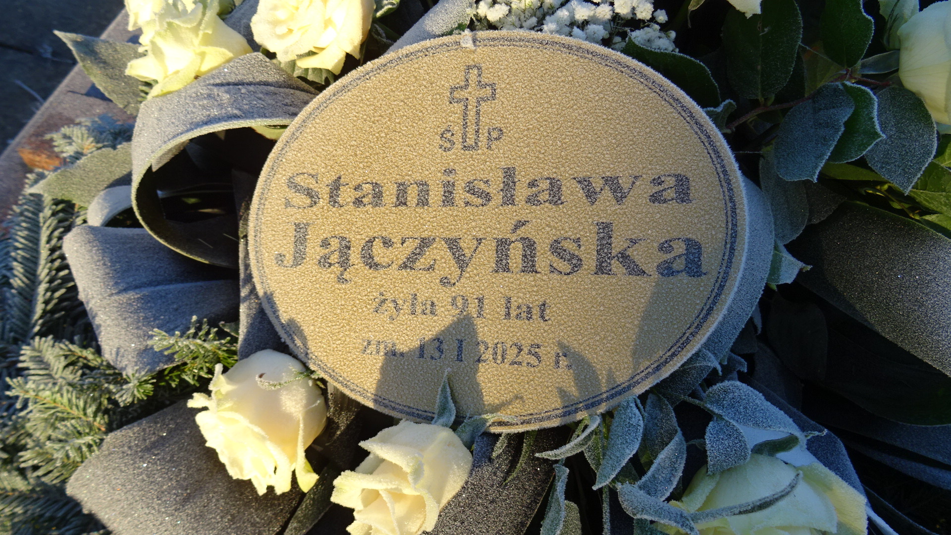 Grób Stanisława Jączyńska