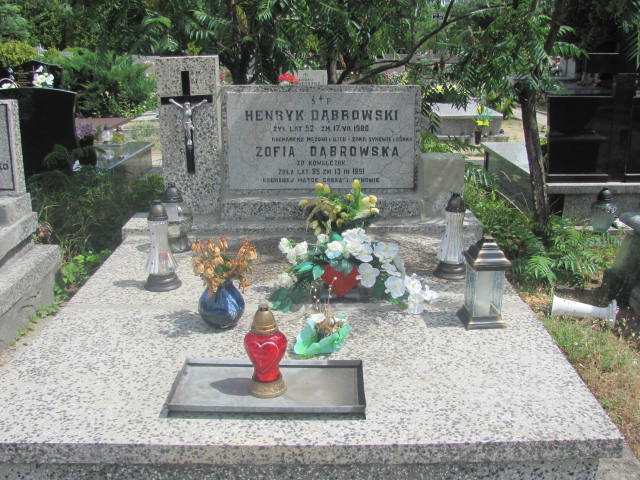 Grób Stanisław Dąbrowski