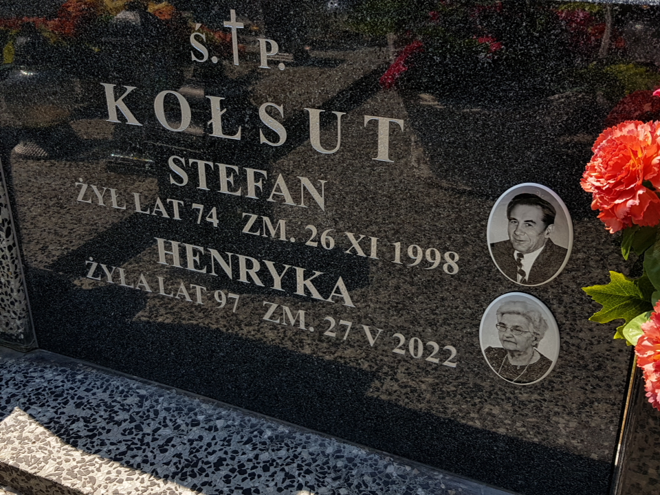 Grób Henryka Kołsut