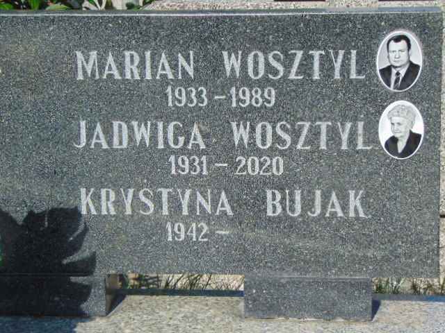 Grób Jadwiga Wosztyl