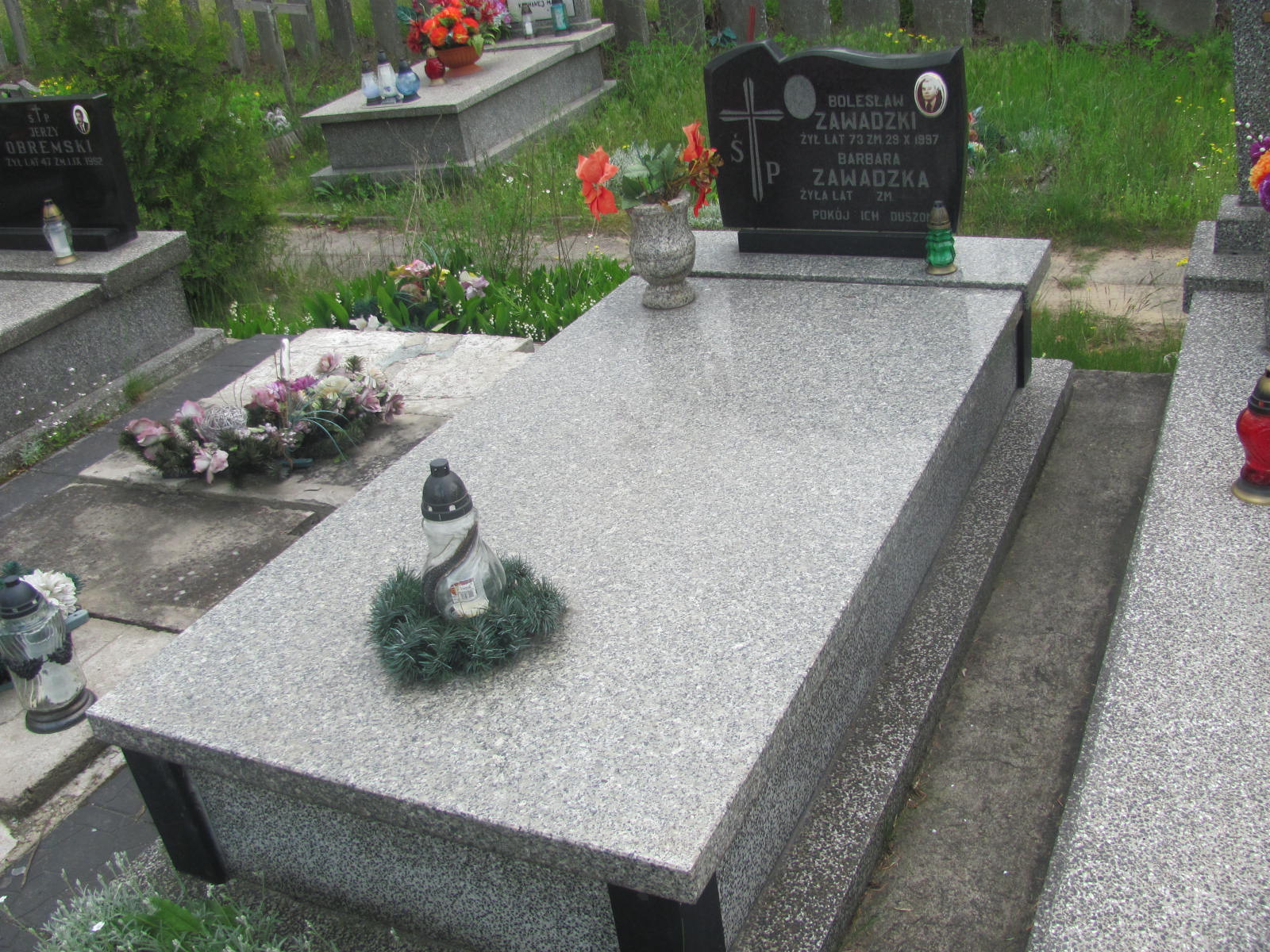 Grób Bogumiła Zawadzka
