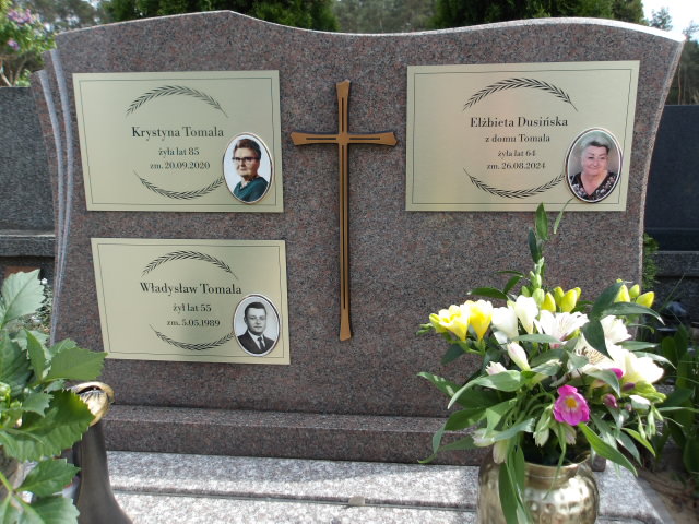 Grób Krystyna Tomala