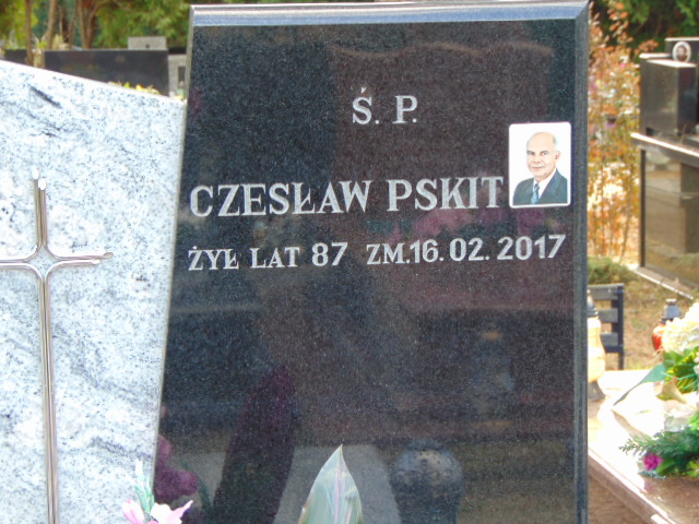 Grób Czesław Pskit