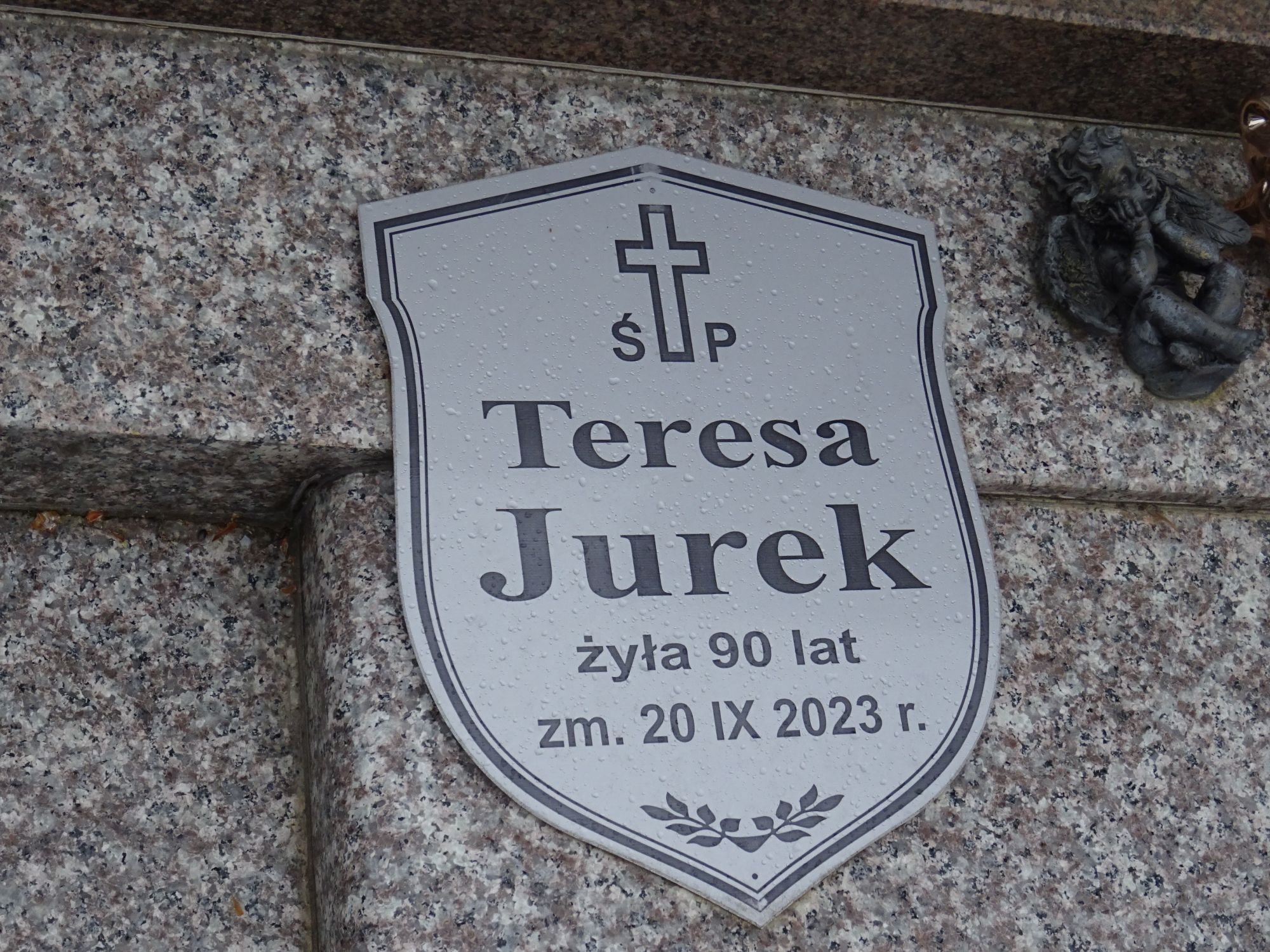 Grób Teresa Jurek