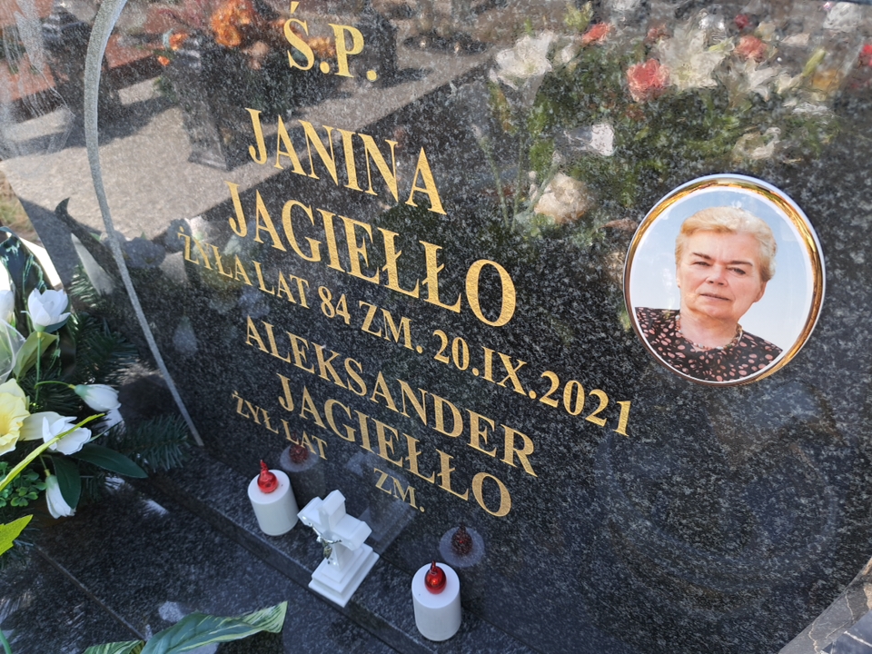 Grób Janina Jagiełło