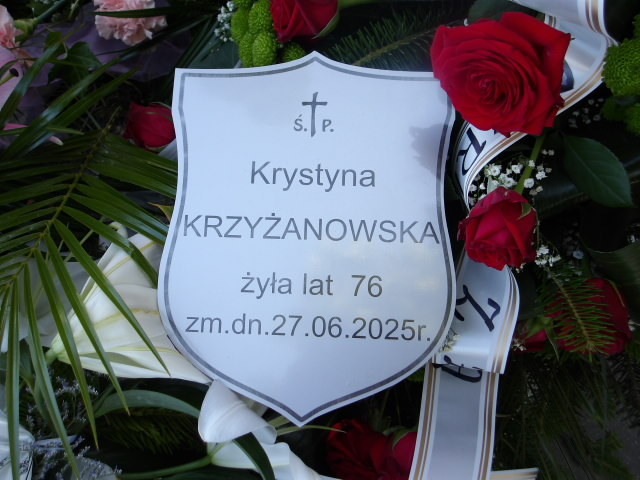 Grób Krystyna Krzyżanowska
