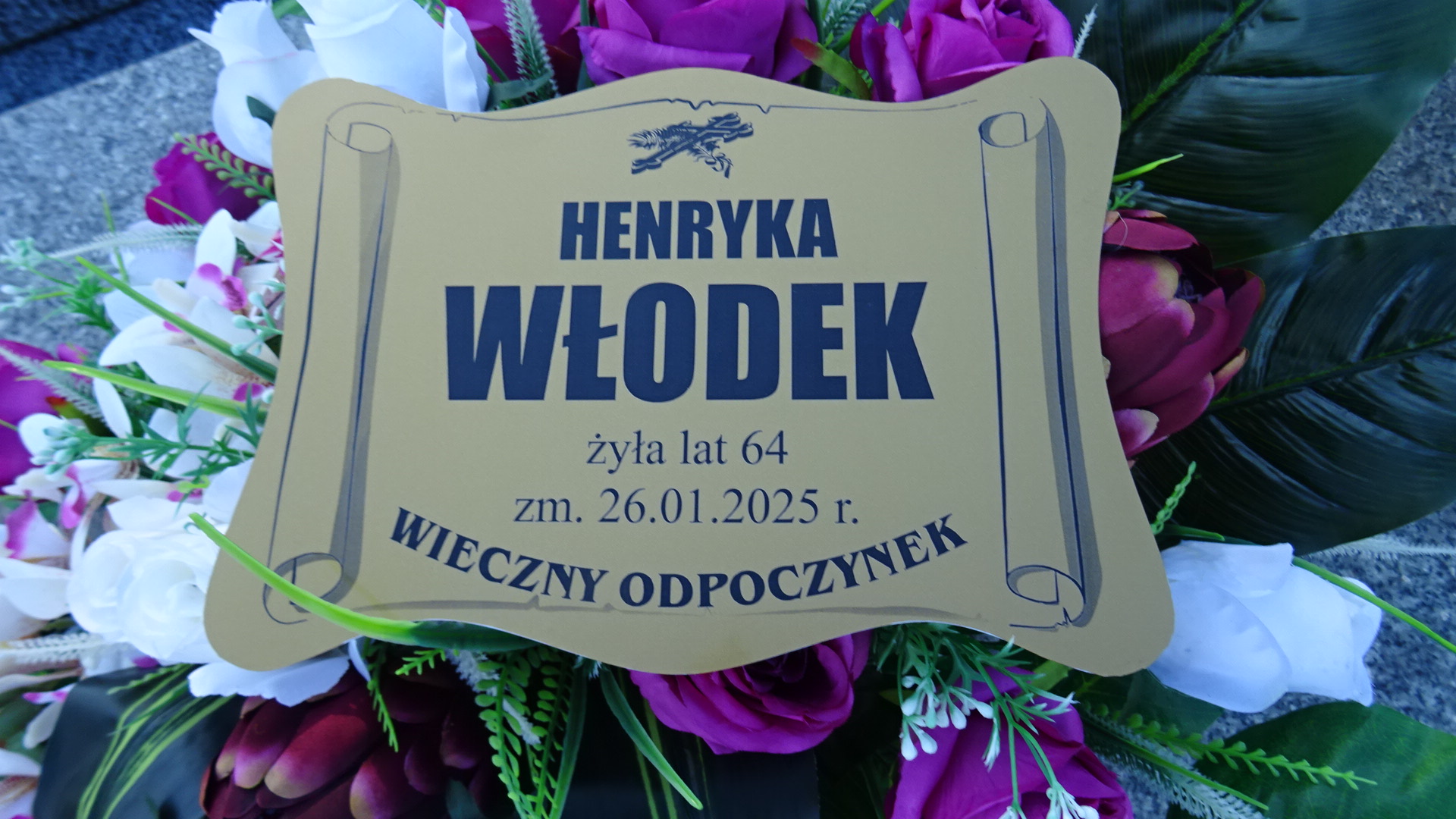 Grób Jan Adamczyk