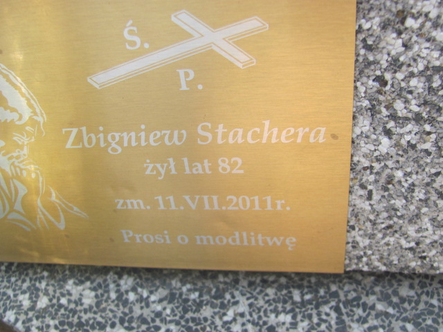 Grób Zbigniew Stachera