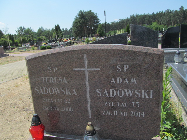 Grób Adam Sadowski