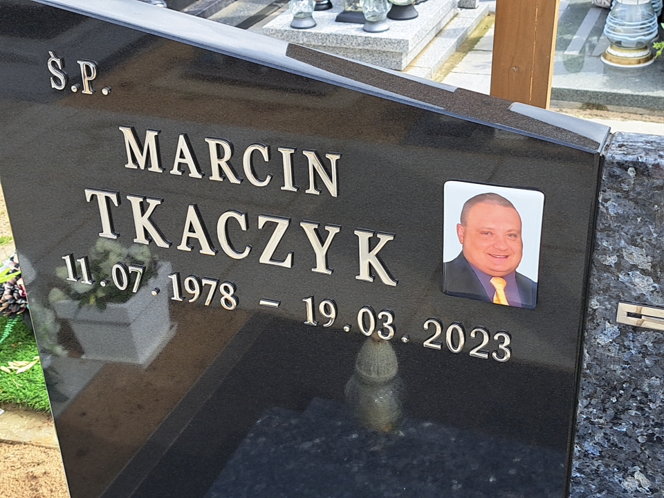 Grób Marcin Tkaczyk