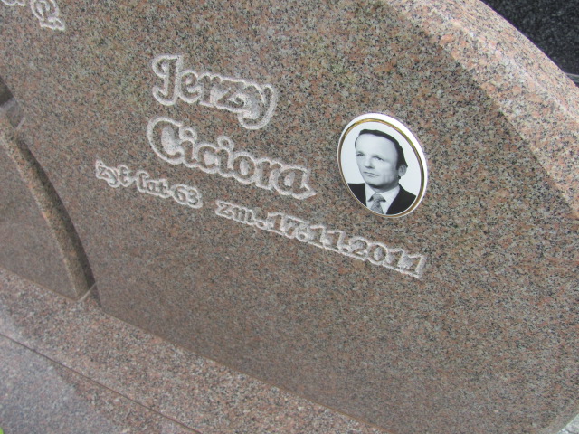 Grób Jerzy Ciciora