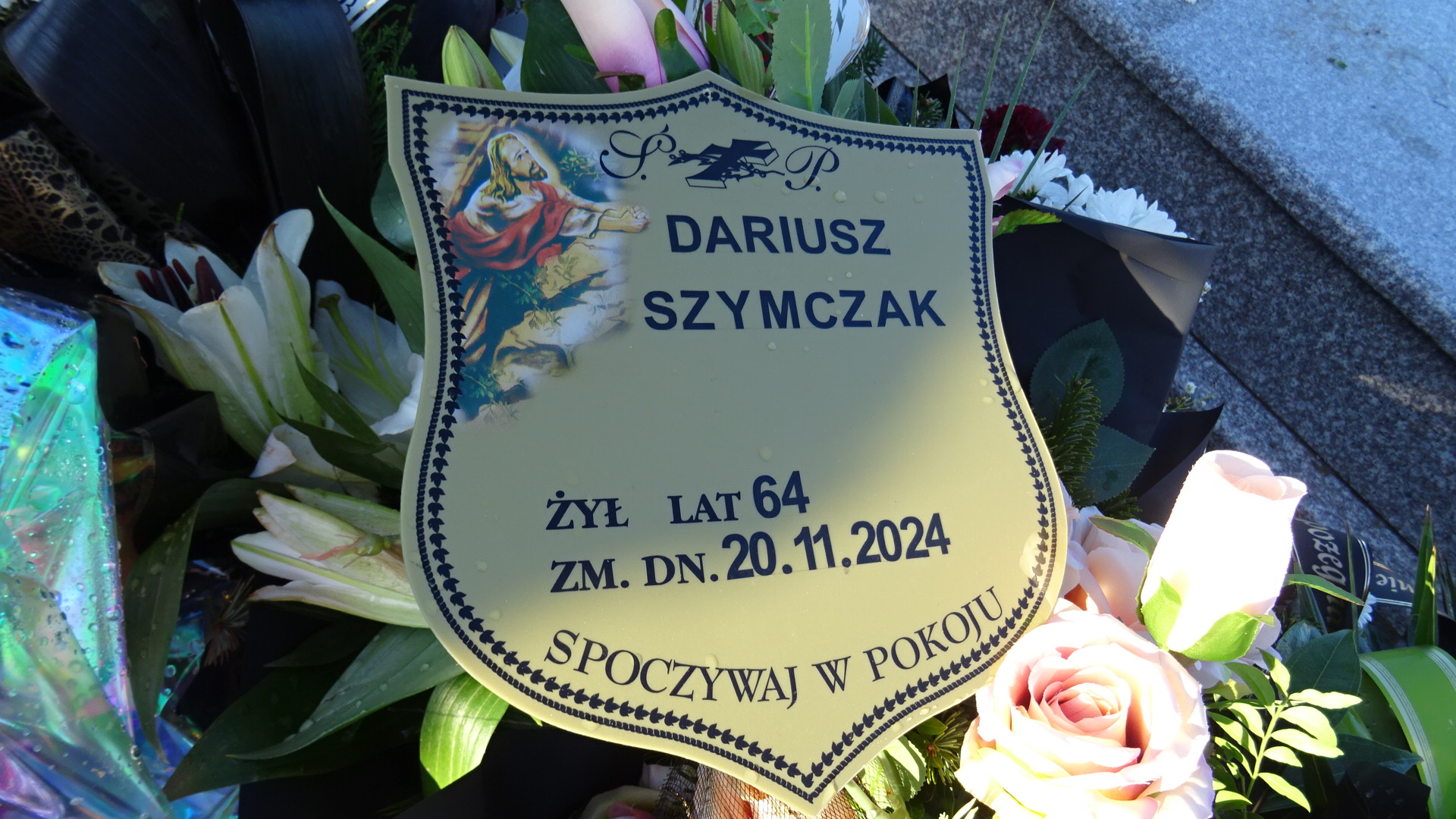 Grób Dariusz Szymczak