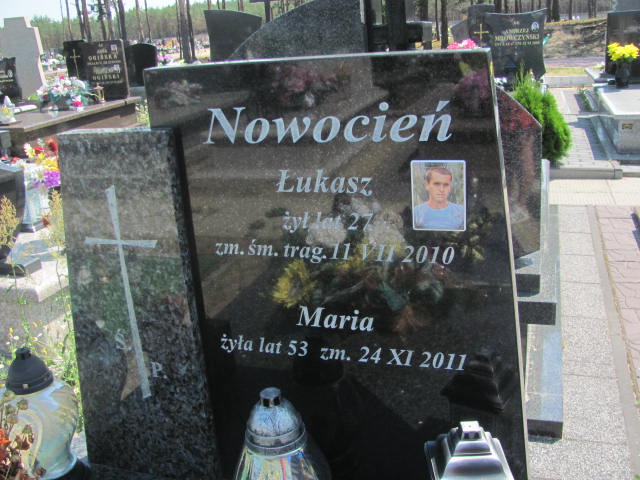 Grób Łukasz Nowocień
