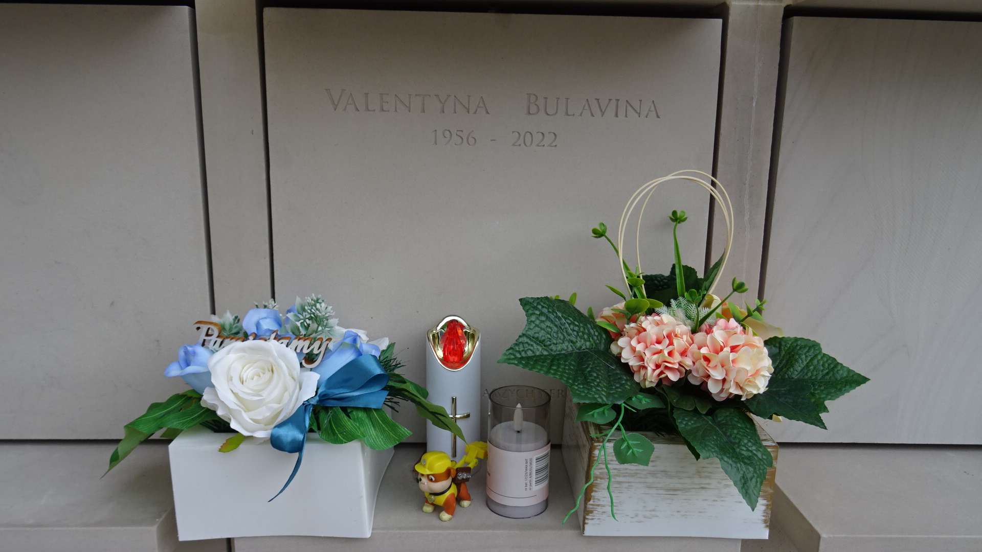Grób Valentyna Bulavina