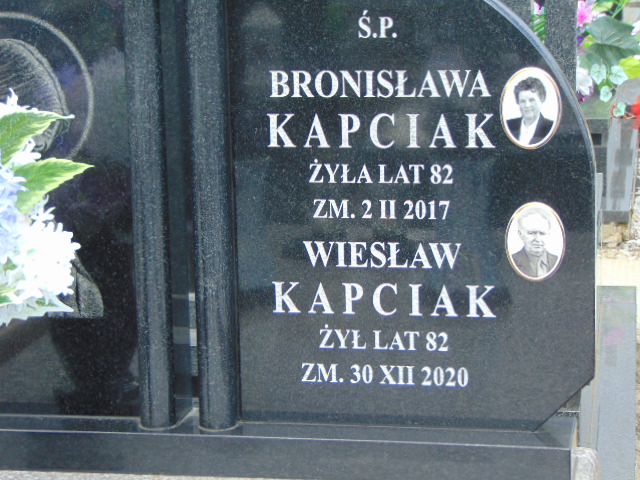 Grób Wiesław Kapciak