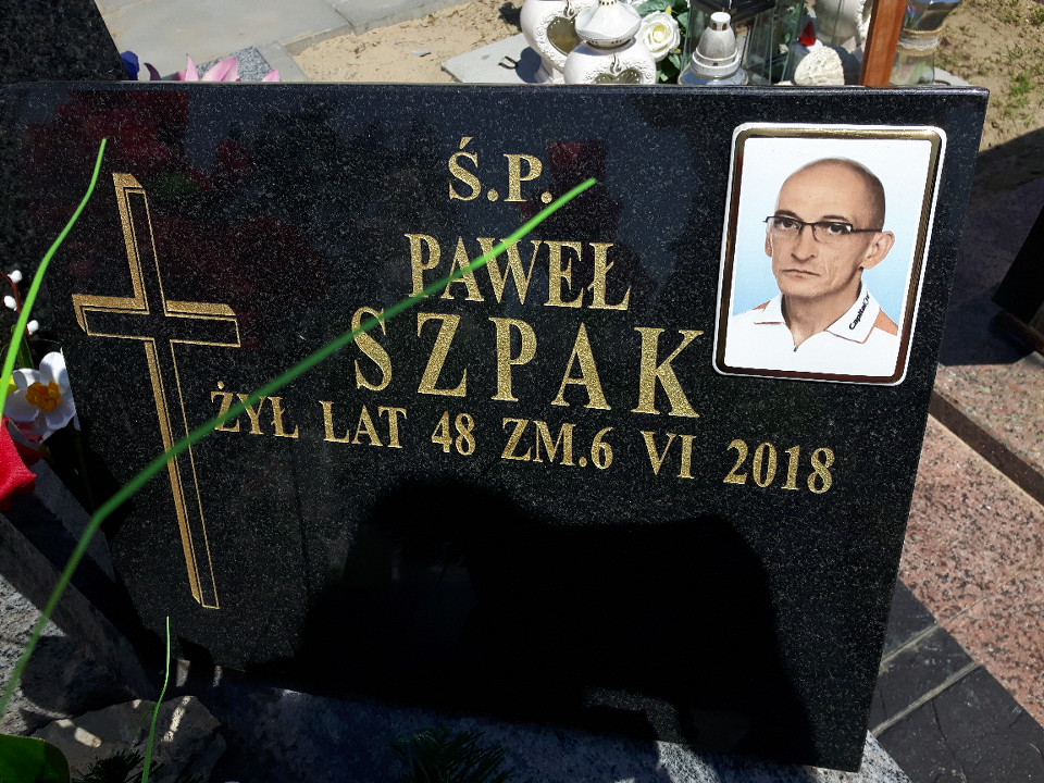 Grób Paweł Szpak