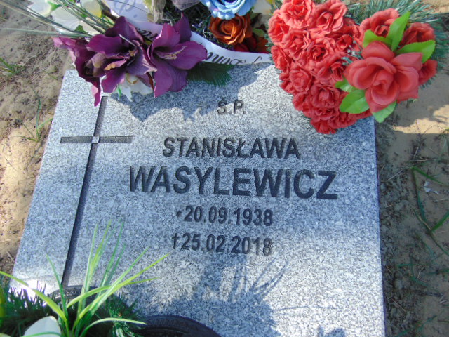 Grób Stanisława Wasylewicz