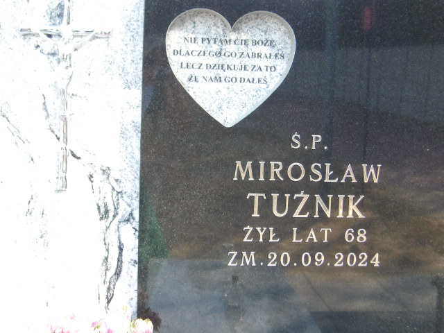 Grób Mirosław Tuźnik