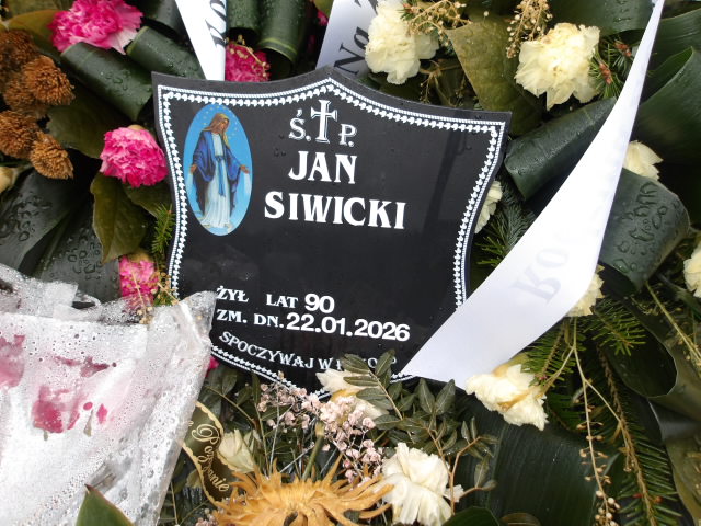 Grób Jan Siwicki