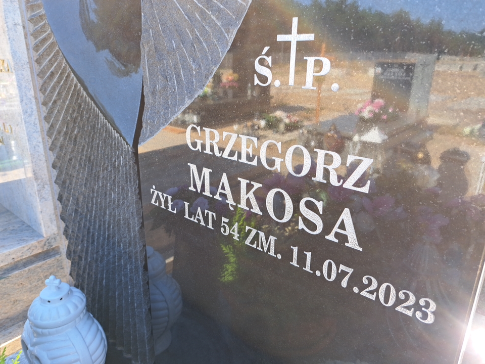 Grób Grzegorz Mąkosa