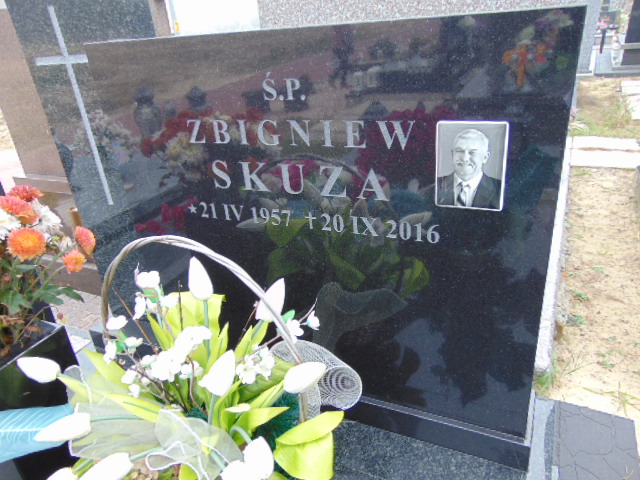 Grób Zbigniew Skuza