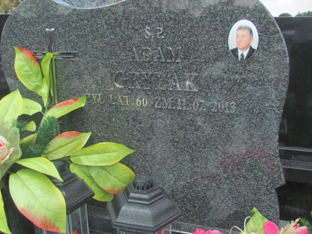 Grób Adam Grylak