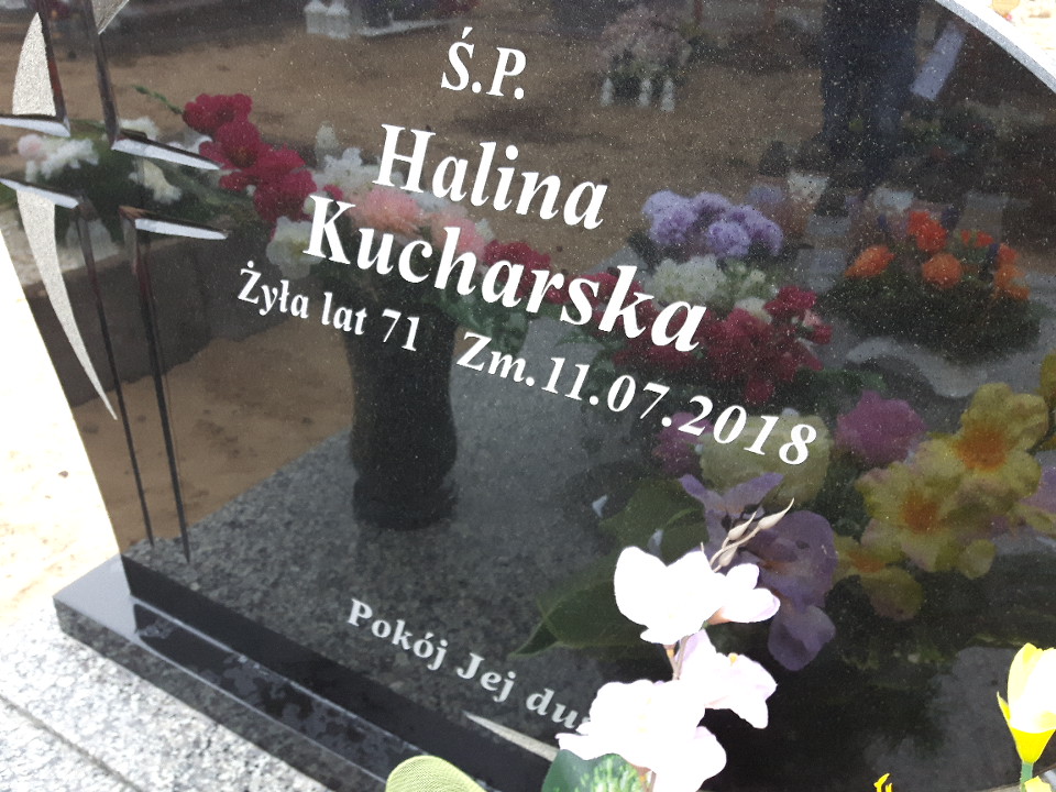 Grób Halina Kucharska