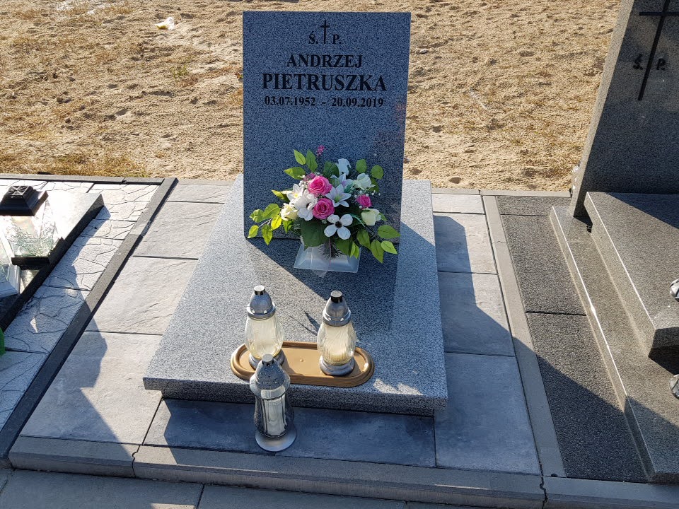 Grób Andrzej Pietruszka