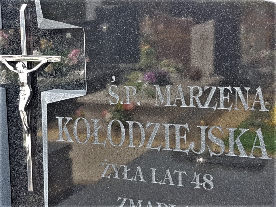 Grób Marzena Kołodziejska